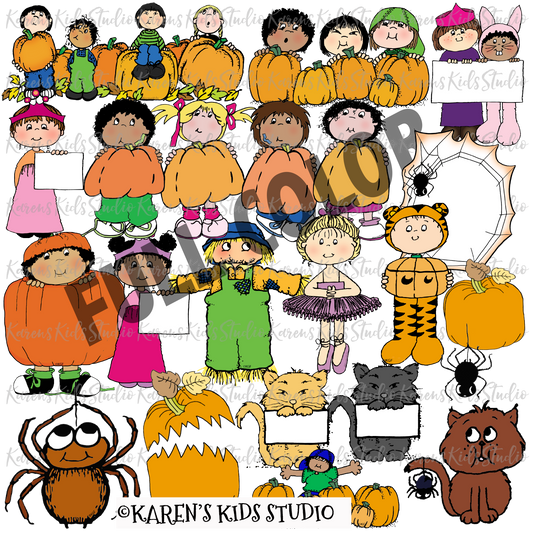 Clipart Halloween Kids Clipart (Karen's Kids Clipart)