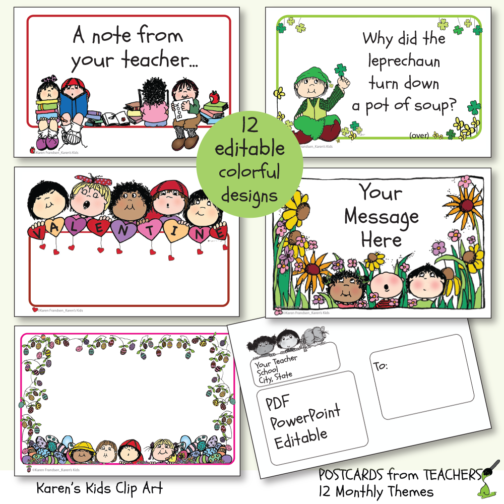 Free Printable Blank Postcards for Kids  Printable postcards, Postcard  template free, Templates printable free