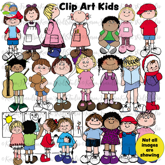 Clipart Kids (Karen's Kids Clipart)