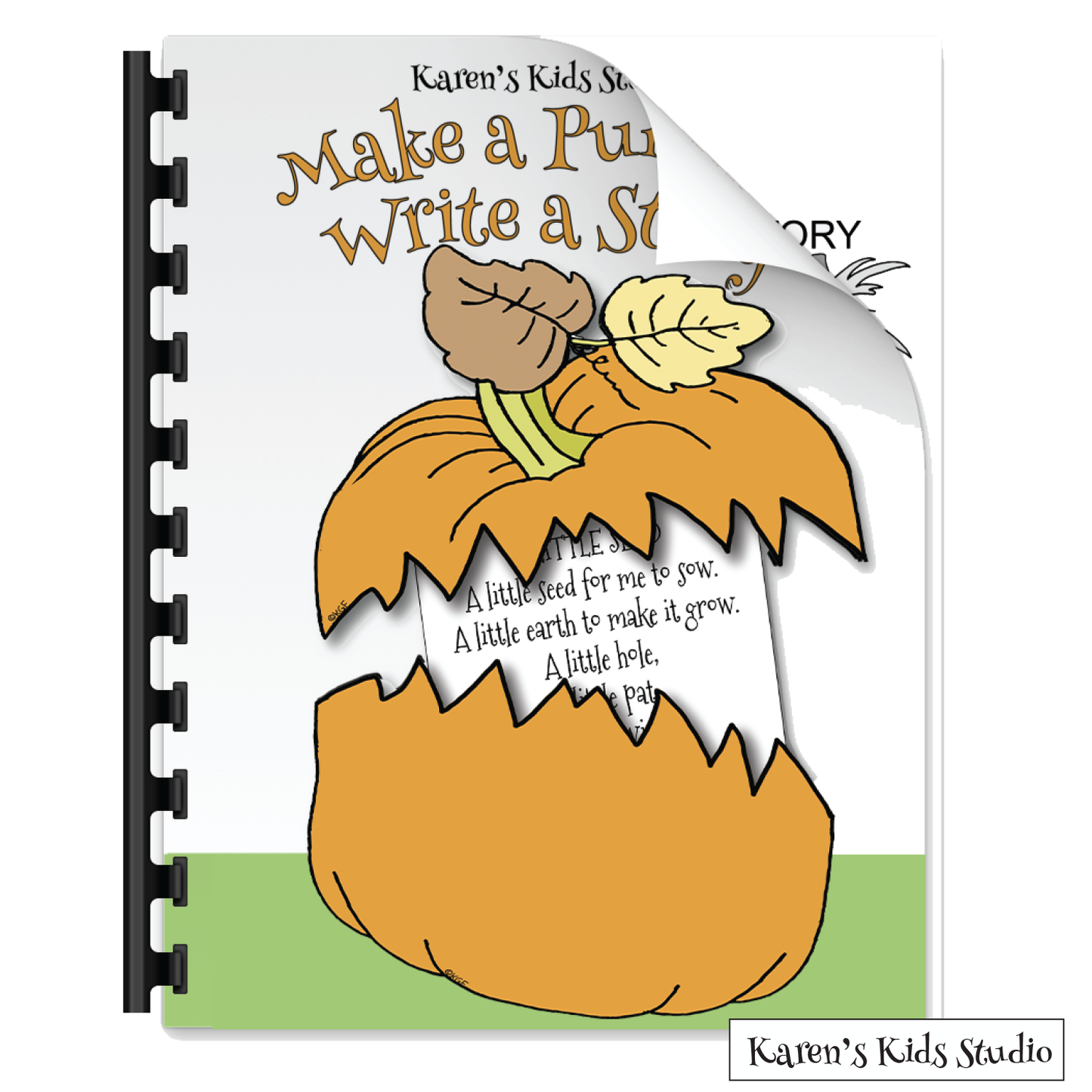Make a pumpkin Write a story