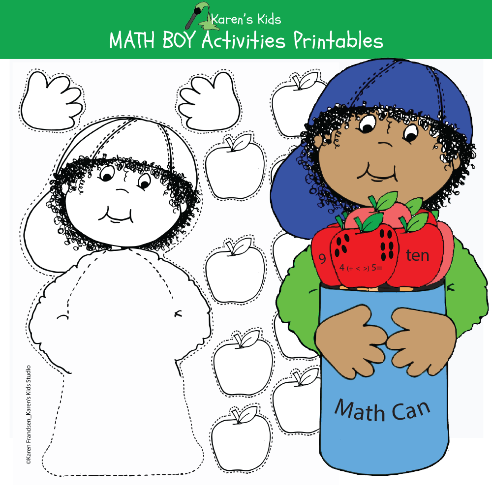 Sample Karens Kids products with this FREE math kit 