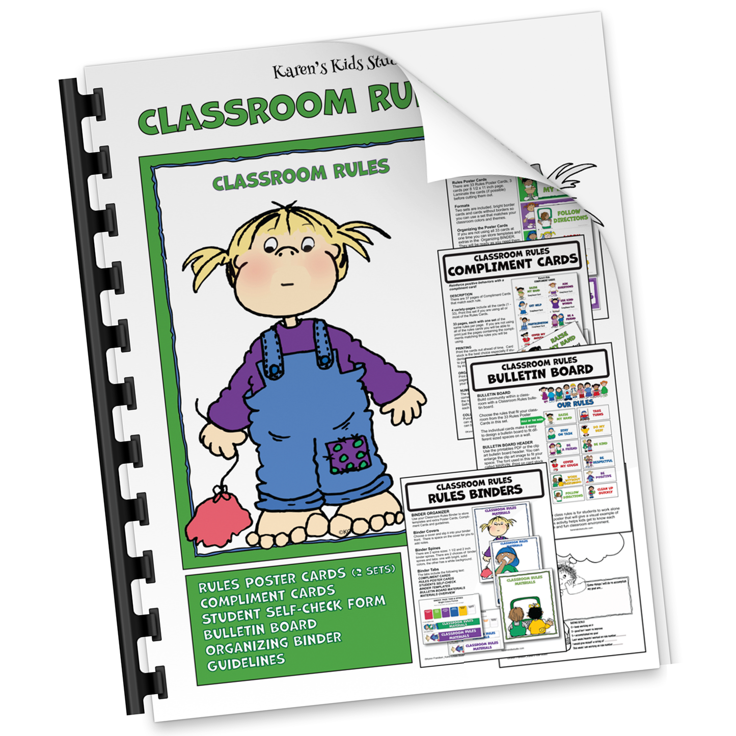 CLASSROOM EXPECTATIONS_RULES Bulletin Board Kit (Karen's Kids Printables)